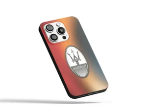 Maserati Cell Phone Cover Design Minimal Style